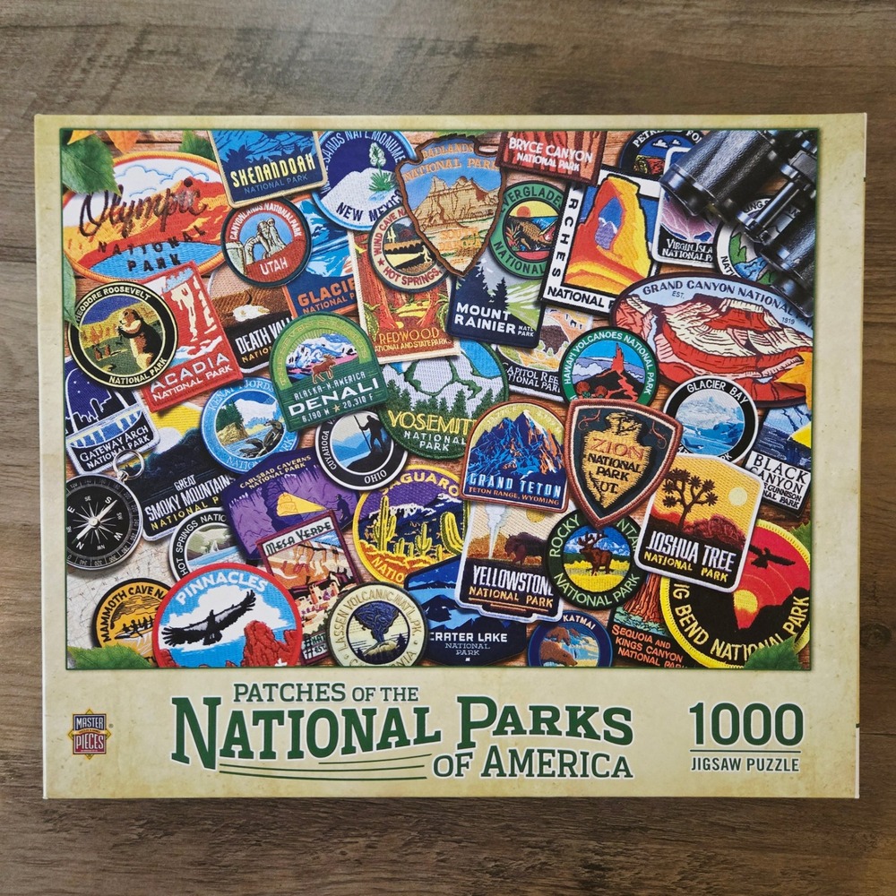 Master Pieces National Parks of‎ America 1000 Piece Jigsaw Puzzle